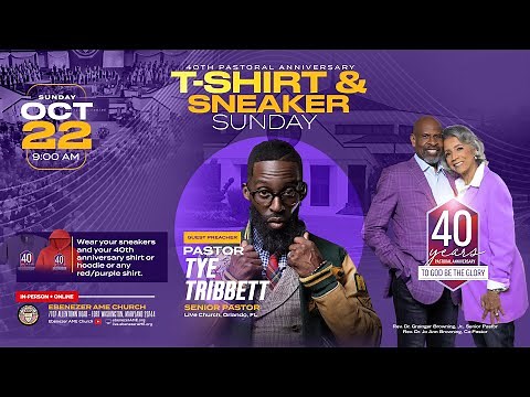 "All Things New" | Pastor Tye Tribbett, Guest Preacher | Sunday Worship Service Experience