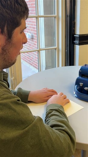 How a Perkins Brailler sounds