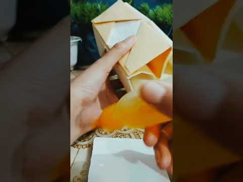 How to make pen and pencil stand with paper DIY pen holder