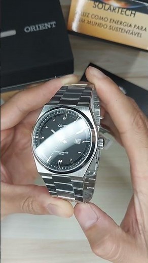 Relógio Orient Masculino Solar Tech Lançamento 🔥