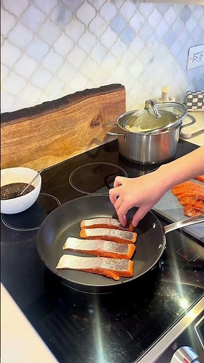 20 Minute Garlic Teriyaki Steelhead Trout Dinner ✨