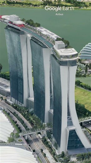 シンガポール：総工費1兆円の未来都市 #3d #shorts