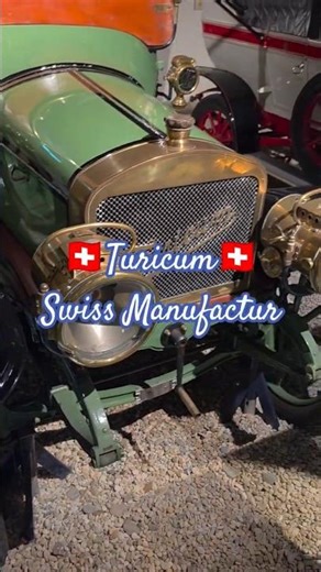 1910-1911Turicum Type D - Zurich's Forgotten Legend 🇨🇭 #shorts #automobile #vintage