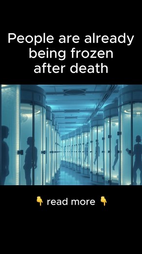 ❄️ ⚰️ Humans stored in liquid nitrogen, waiting for resurrection