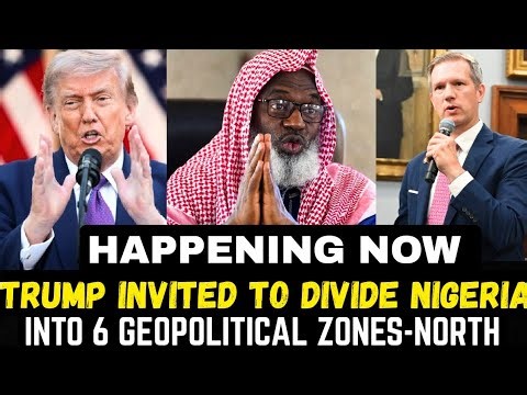 HÊAVY TENSION TODAY 🔥 TRUMP OFFICIALLY INVITED TO DIVIDE NIGERIA INTO 6 GEOPOLITICAL BUT NORTH FUMES
