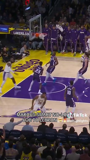 No-Look Lob Highlights: LeBron & Marcus Smart Show