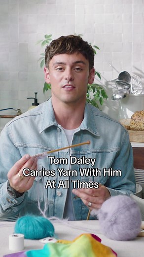 Tom Daley's Therapeutic Knitting Passion