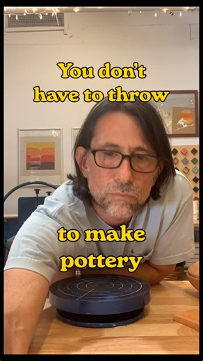 Can’t throw? No wheel? No problem! How do I get my forms so symmetrical without a pottery wheel? The secret is the “Clam Shell” method using bisque molds. It’s the perfect way to get that professional, wheel-thrown look while saving my lower back🤣 staying in the hand-building lane. It’s super fast & consistent, and sooo satisfying. Which do you prefer: Hand-building or Wheel-throwing? Let me know below! 👇 | Rob Homsy Studio