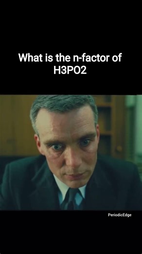 what is the n-factor of H3PO2 #chemistry #periodicedge #redox #jee #neet #iitjee