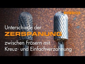 Kreuz- und Einfachverzahnung: So unterscheidet sich die Zerspanung der Fräser