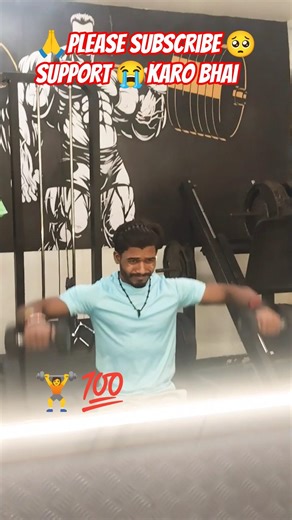 shoulder hard workout gym fitness 🏋️💯 #motivation #bodybuilding #viralvideo #gymlover