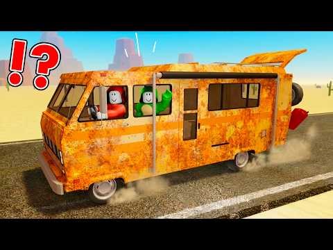 JJ and Mikey Survive 100 DAYS in DESERT on TRUCK !? Dusty Trip - Mikey Roblox Super