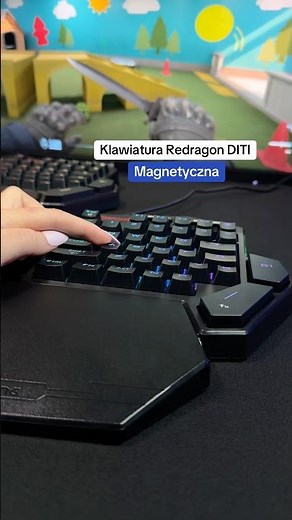 Klawiatura magnetyczna Redragon Diti vs klawiatura mechaniczna😎 #gaming #komputer #klawiatura