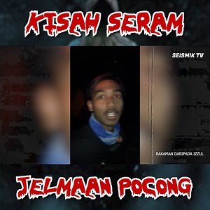 8.2K views · 120 reactions | Min tengok pun seram oi klip yang nampak susuk tubuh pocong tapi benda tu dalam keadaan duduk!  #SEISMIKSERAMJAM12 #hantu #pocong | SAYS SEISMIK | Facebook