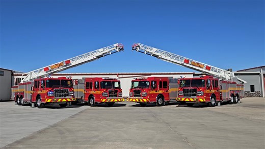 4.5K views · 42 reactions | A sneak peek inside final inspection for Toronto Fire Services — two Pumpers and two Aerials ready to serve Canada’s largest city. Thank you to our Ontario Regional Sales Manager, Greg, for capturing the moment. Serving those who keep our communities safe since 1993. #SafetekProfireAdvantage  . . . Smeal - Spartan Emergency Response #FireTrucks #Toronto #Pumper #Canada #FireTrucksofInstagram #Aerial | Safetek Profire | Facebook