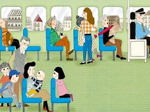 The Wheel on the Bus童谣歌曲动画