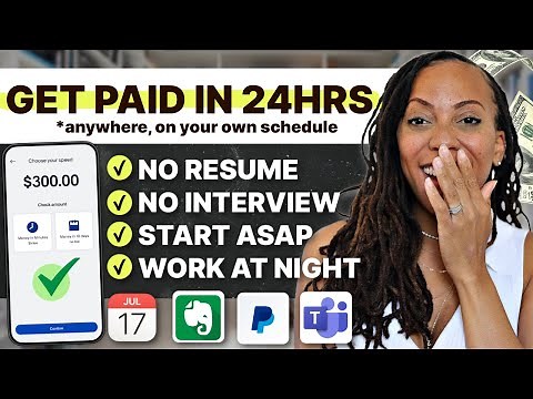 5 Jobs That Pay in 24 Hours | How to Find Legit Fast-Paying Gigs (No Interview or Experience Needed)