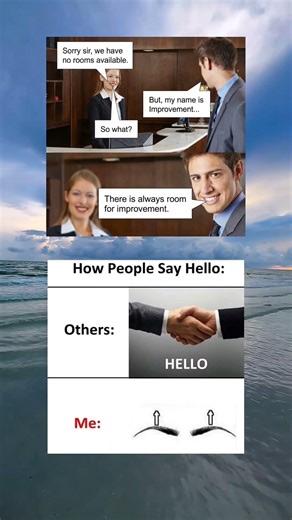 How people say hello: