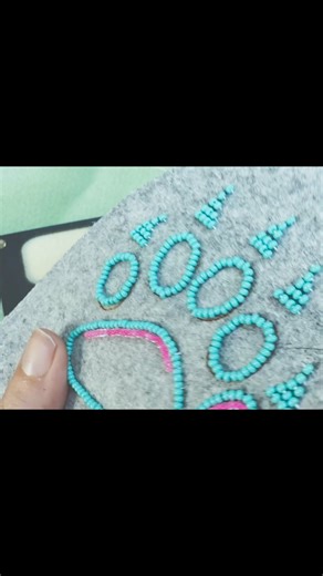 From the outside: a simple design. Behind the scenes: hours of focus and steady hands. ✨ #Beadwork #BeadingArt #BearPawDesign #BeadedMoccasins #MoccasinMaking #IndigenousBeadwork #mukluks | Brittany's Handmade Designs