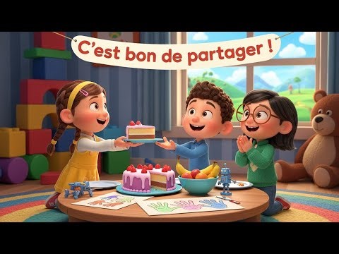 C’est Bon de Partager – Chanson Éducative pour Enfants | Amitié & Bienveillance