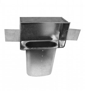 Southwark 1101046 10 x 4 - 6 inch Oval Stackhead