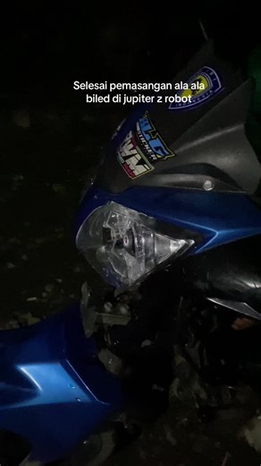 Modifikasi Lampu Biled pada Jupiter Z Robot