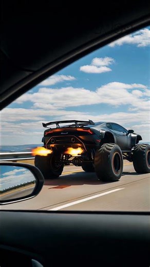 ⚡ Lamborghini Monster Truck Beast Mode | USA Viral Build 🇺🇸