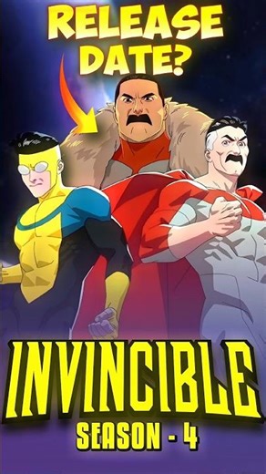 INVINCIBLE Season 4 Official Release date