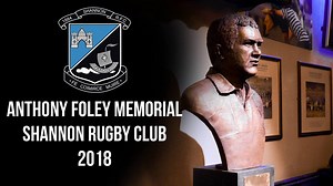 Take a look behind the scenes of the creation of Shannon Rugby Clubs memorial to the great Anthony Foley. Artist/Sculptor Seamus Connolly takes us to his Kilbaha foundry for an insight into how this fantastic piece was made. | Shannon R.F.C.