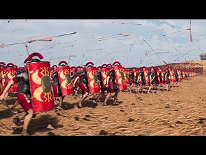 50.000 ARCHERS vs 300.000 ROMANS - Ultimate Epic Battle Simulator UEBS2