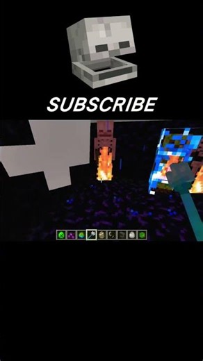 Minecraft me whether head kaise le / how to broop mob head trick / #minecraft #tutorial