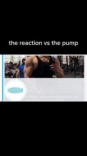 Gym Muscle Showcase: The Reaction vs The Pump