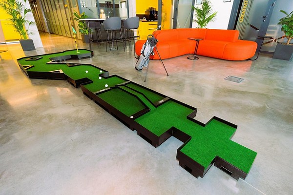 Mini Golf Course GRANDE: 7-module Portable System for Offices, Hotels, Events - Etsy