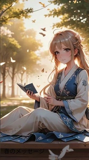 Deeply soothing ambient music | Sleep and relaxation background music Spring message clips 15 #AI...