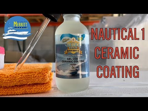 NAUTICAL 1 Marine Ceramic Coating. How to apply ceramic coating on your boat.
