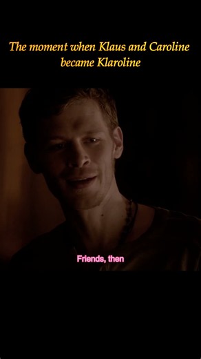 The moment Klaus and Caroline became Klaroline. And TVD fans never recovered. 🖤