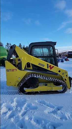 New Model ST27 Wacker Neuson Track Loader #skidsteer #construction #farming