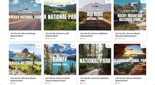 Droneblog Covers Drone Rules in National Parks Across the Globe #drone #droneday