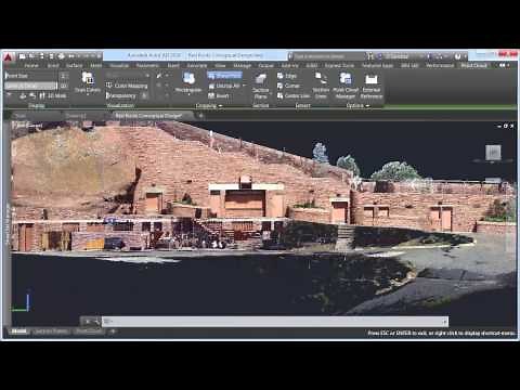 AutoCAD 2016 - Point Clouds