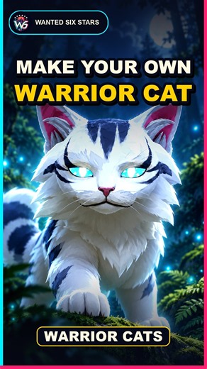 You can finally make your own WARRIOR CAT 🐾