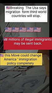 BREAKING: U.S. Migration Policy Just Changed! 😳#USPolitics #BreakingNews #ImmigrationUpdate