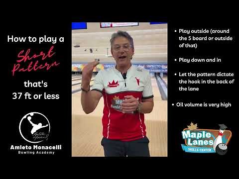 How to play a short bowling pattern- Tip Tuesday with Amleto Monacelli