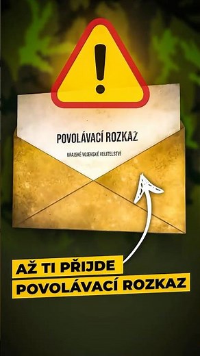 Co musíš udělat, když obdržíš POVOLÁVACÍ ROZKAZ? ⚠️ #army #military