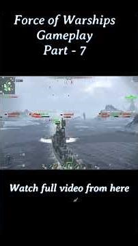 Force of Warship Realistic GamePlay | GameVia #warships #battlefield #pcgames