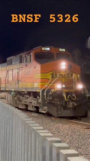 BNSF 5326 - December 29, 2025 #bnsf #railroad #railway #railfan #freighttrain