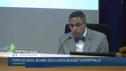 FCPS School Board Discusses Budget Shortfall