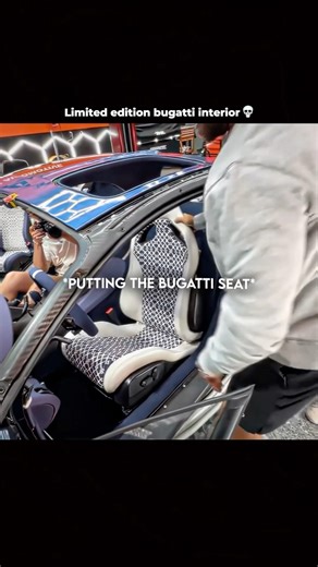 $500k Custom Bugatti Interior Revealed😳‪@fxalexg__‬ #fxalexg #cars #bugatti