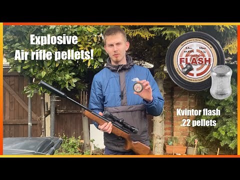 Kvintor Flash EXPLOSIVE Air Rifle Pellets! 💥