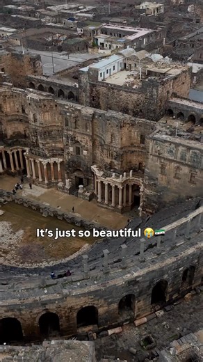 Explore the Ancient Roman Amphitheater in Busra, Syria