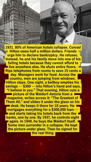 He Lost His Empire in 1931 - Then Bought the Waldorf